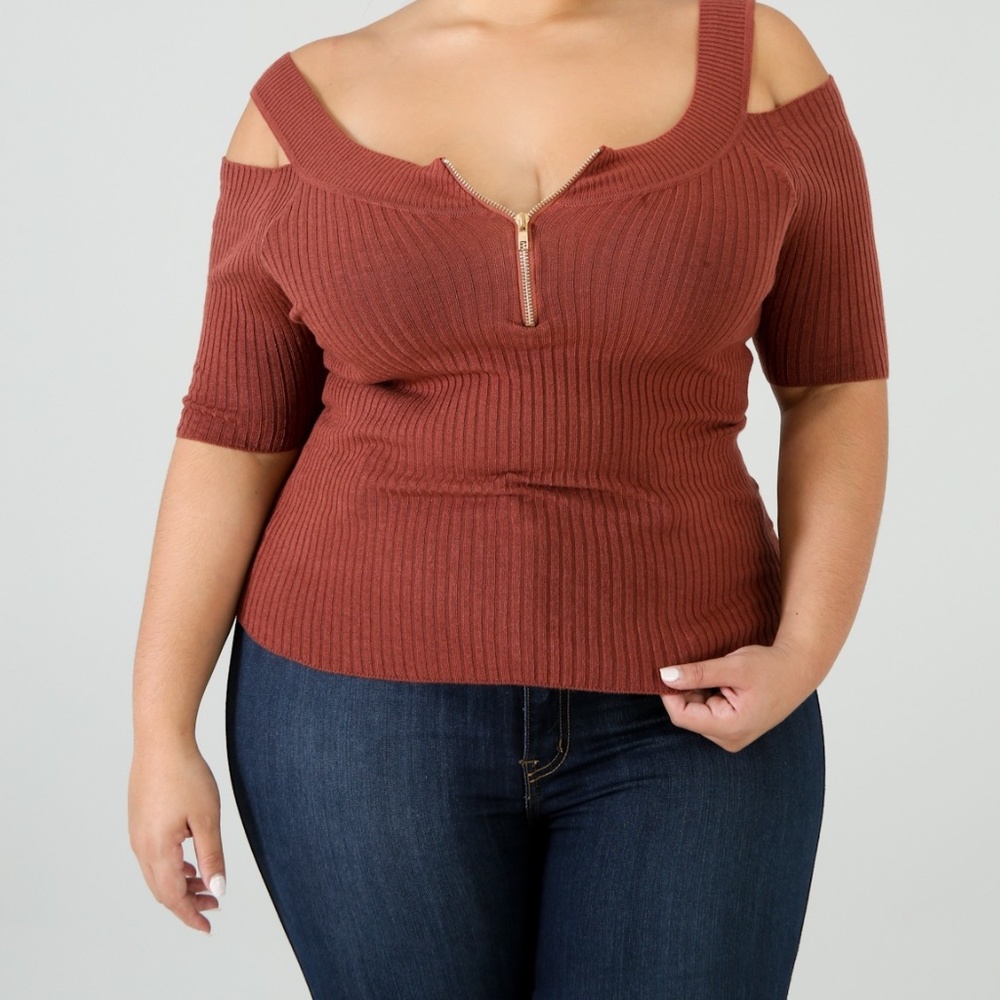 Open Shoulder Top " Sneek Peak"